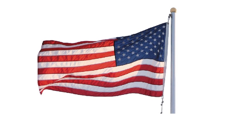 US flag Virgiania